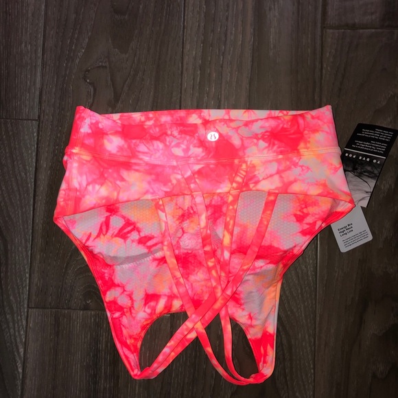 Lululemon Energy Bra High Neck Long Line *shibori - Picture 4 of 10